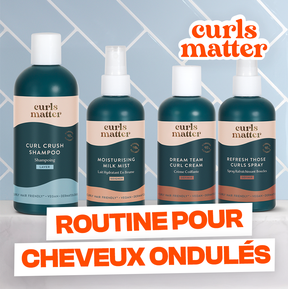 Routine pour Cheveux Ondulés